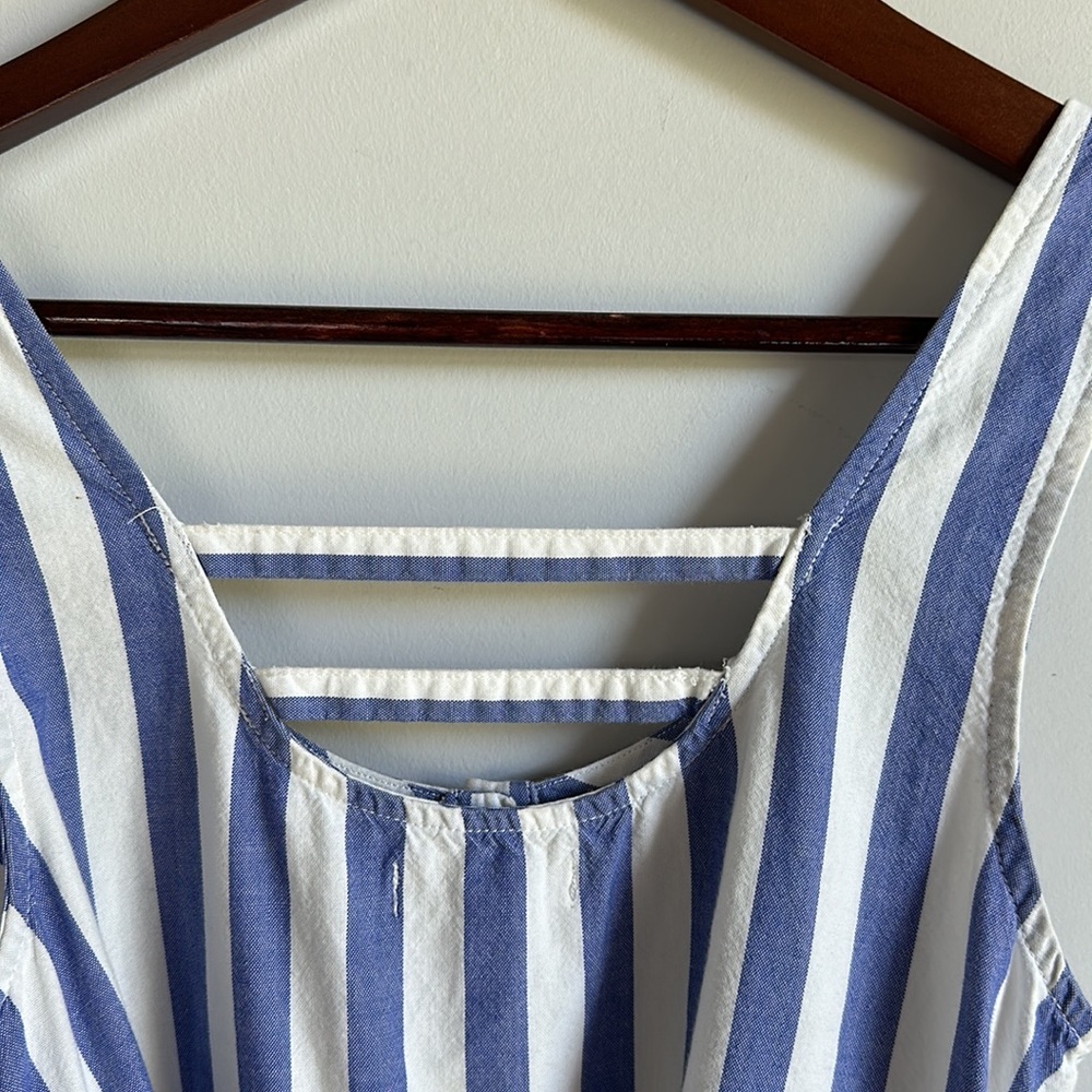 Urban Outfitters Lark & Wolff Striped Blue Dress XS - Picture 4 of 9